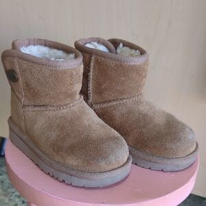 Brown Suede Ankle Boots